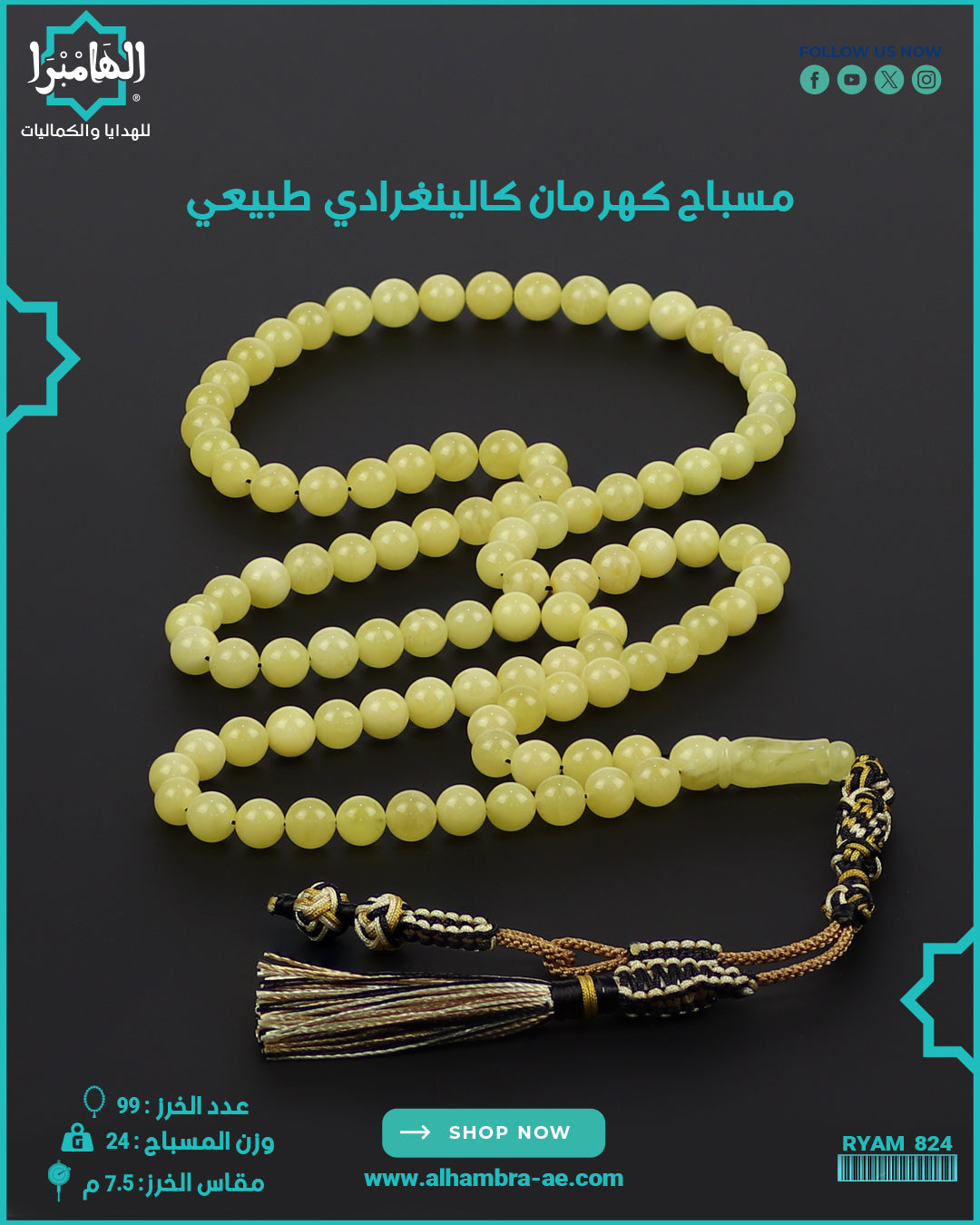 مسباح كهرمان كالينغرادي