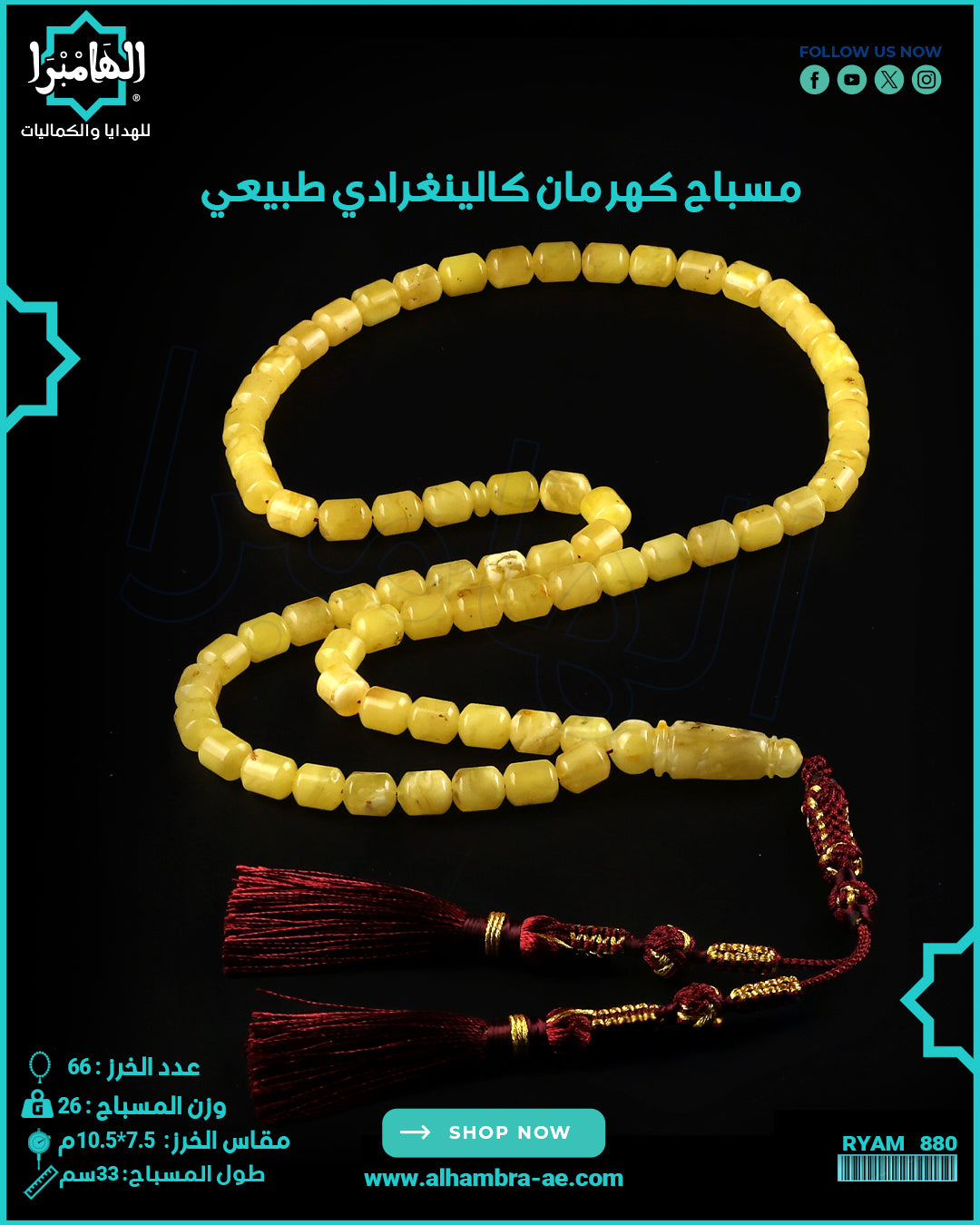 مسباح كهرمان كالينغرادي