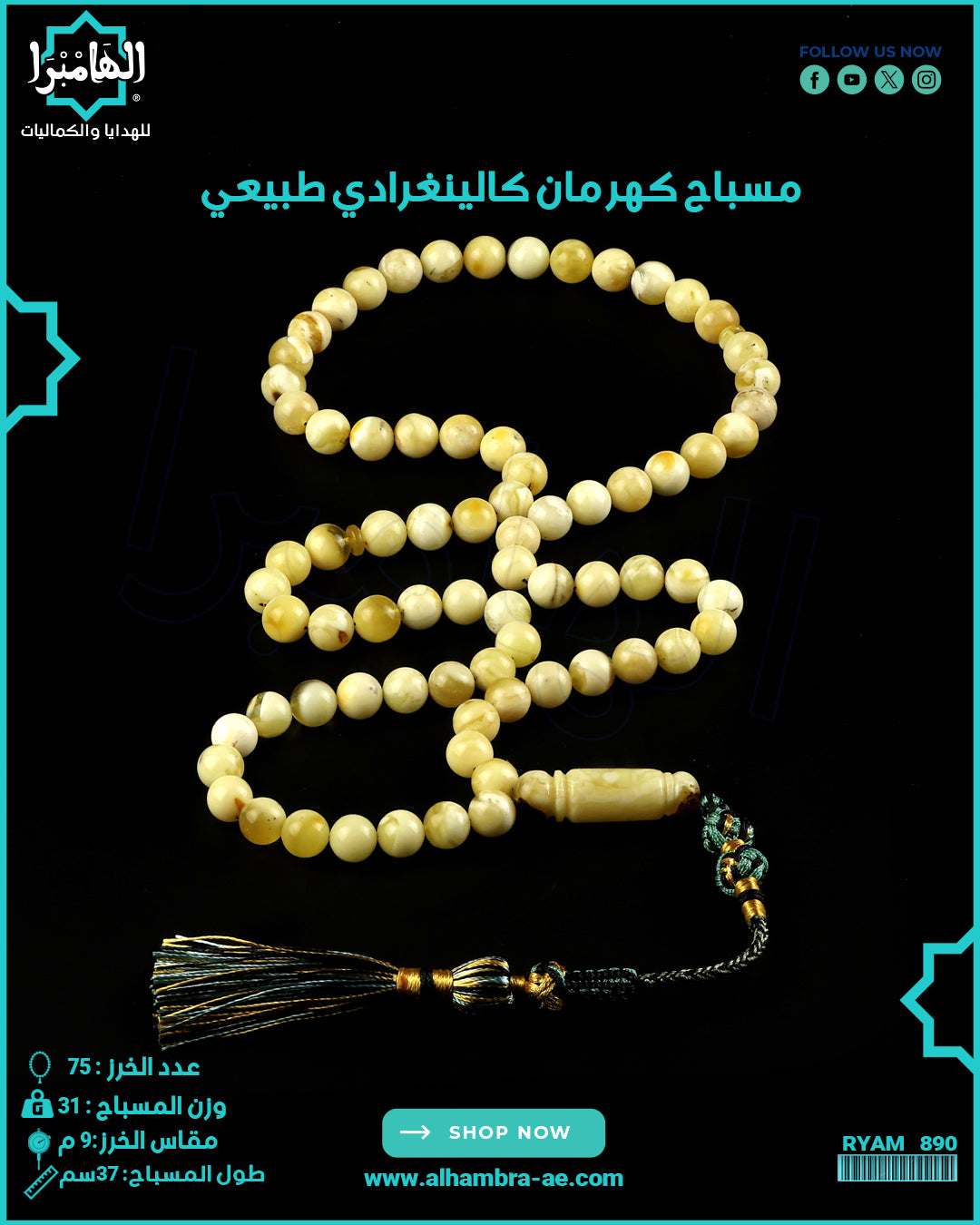 مسباح كهرمان كالينغرادي
