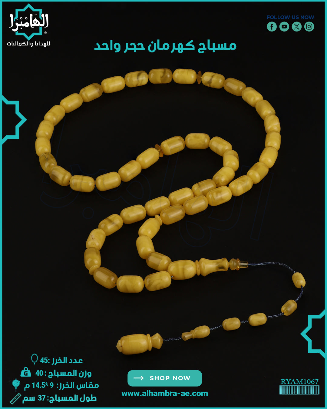 كهرمان حجر واحد