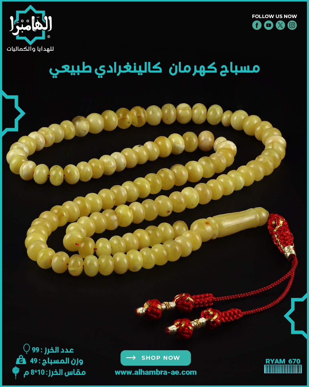 مسباح كهرمان كالينغرادي