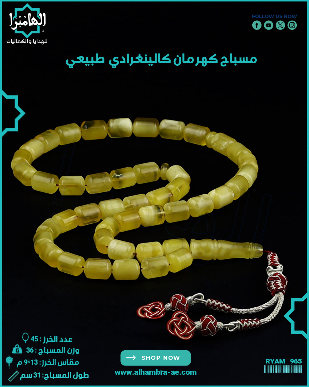 مسباح كهرمان كالينغرادي