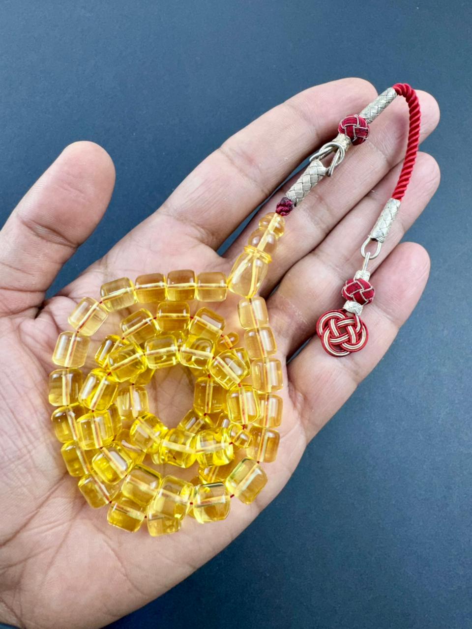 مسباح كهرمان روسي طبيعي