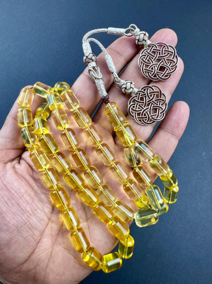 مسباح كهرمان روسي طبيعي