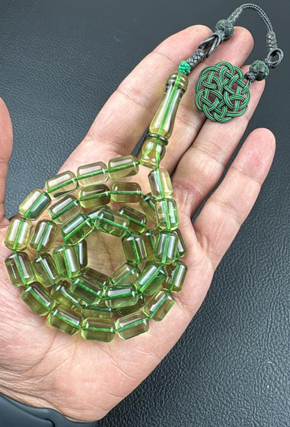 مسباح كهرمان كاريبي طبيعي