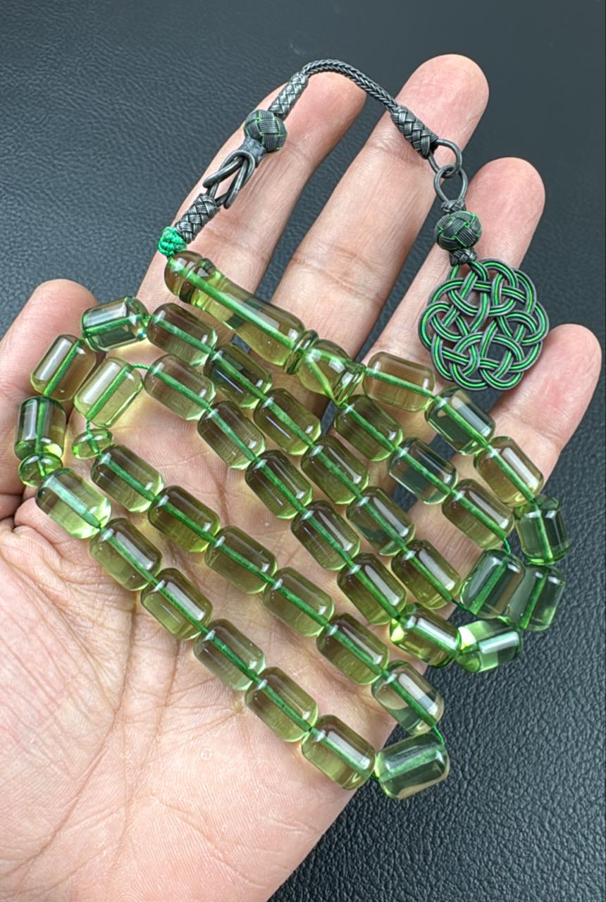 مسباح كهرمان كاريبي طبيعي