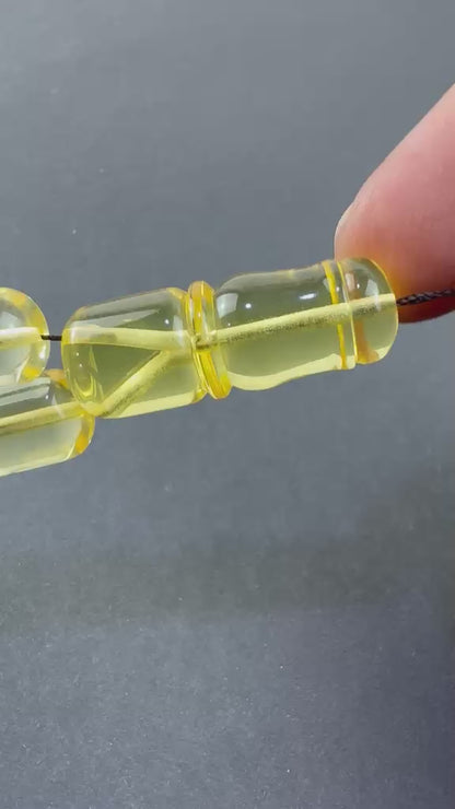 مسباح كهرمان روسي طبيعي