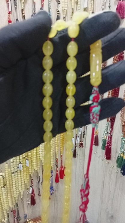 مسباح كهرمان كالينغرادي طبيعي