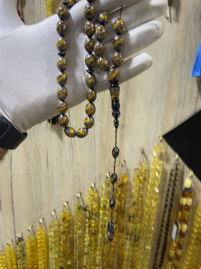 مسباح كوك مطعم بالفضة